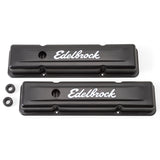 Signature Series Valve Covers, Black, Low Profile, Chevrolet 262-400, '59-'86