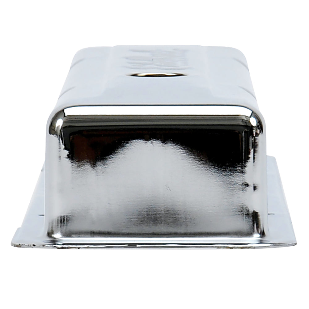 Edelbrock Signature Series Valve Covers, Chrome, Low Profile, Chevrolet 262-400, '59-'86