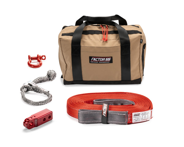 Factor 55 OWYHEE RECOVERY KIT (RED HITCHLINK AND MED BAG) Winch Accessory Kit