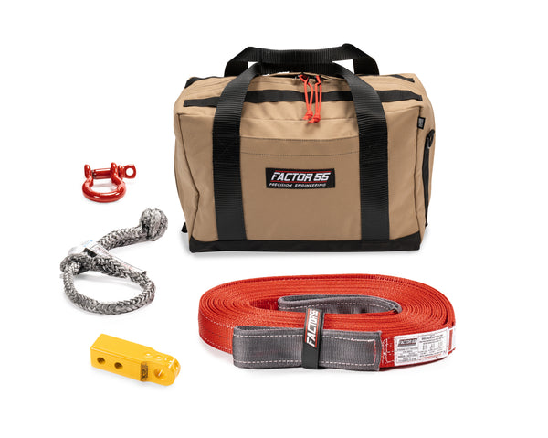 Factor 55 OWYHEE RECOVERY KIT (YELLOW HITCHLINK AND MED BAG) Winch Accessory Kit