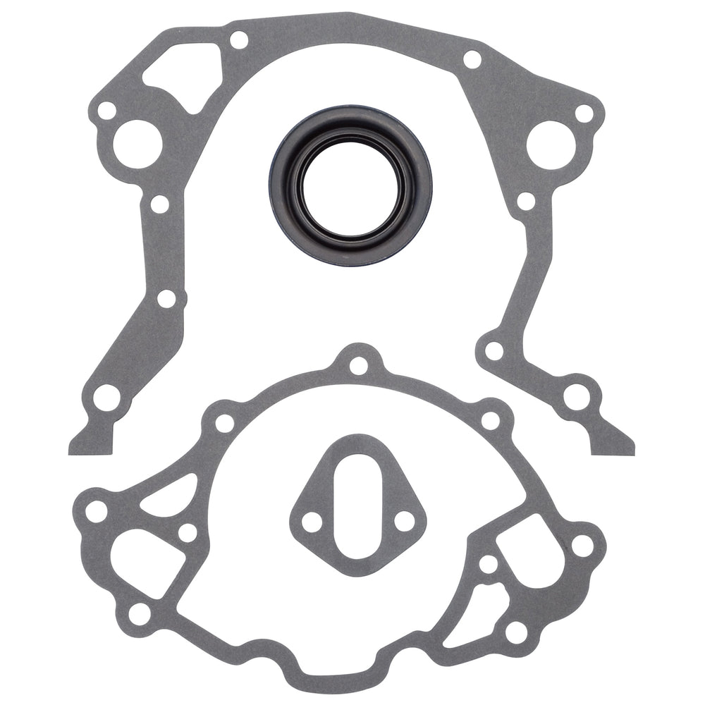 Edelbrock Front Timing Cover Gasket Set #6991 For Small-Block Ford, With Front Seal