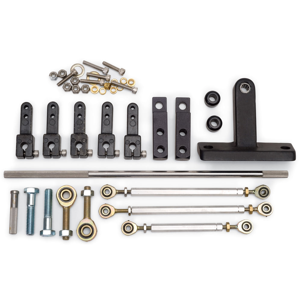 Edelbrock Side-Mount Throttle Linkage for B/B Chevy #7075 Victor 2-R Manifold