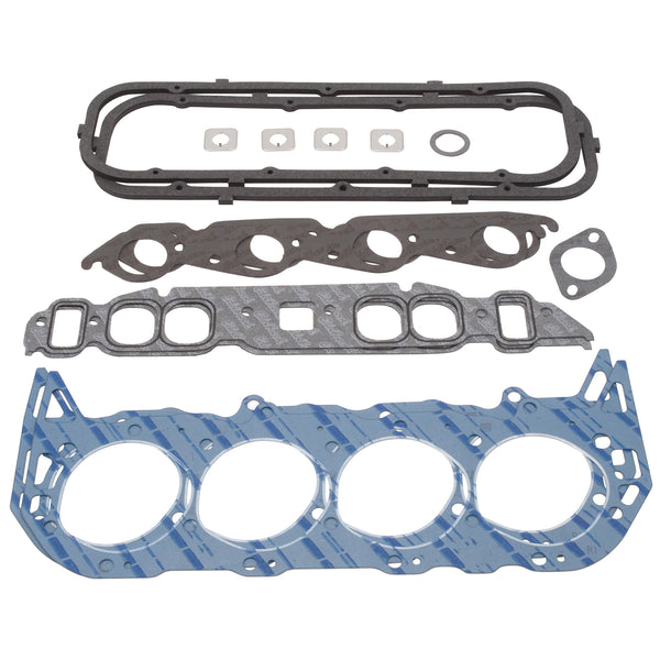 Edelbrock Engine Gasket Set (Head / Inake / Exhaust / Valve Cover) for Chevrolet — Gray