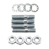 Carburetor Stud Kit - (5/16"-18 x 1-1/2") in Zinc Finish