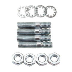 Edelbrock Carburetor Stud Kit - (5/16"-18 x 1-1/2") in Zinc Finish