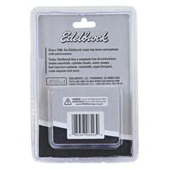 Edelbrock Exhaust Header Bolts #8543, M8-1.25 X 25mm, Black Oxide (Set Of 12)