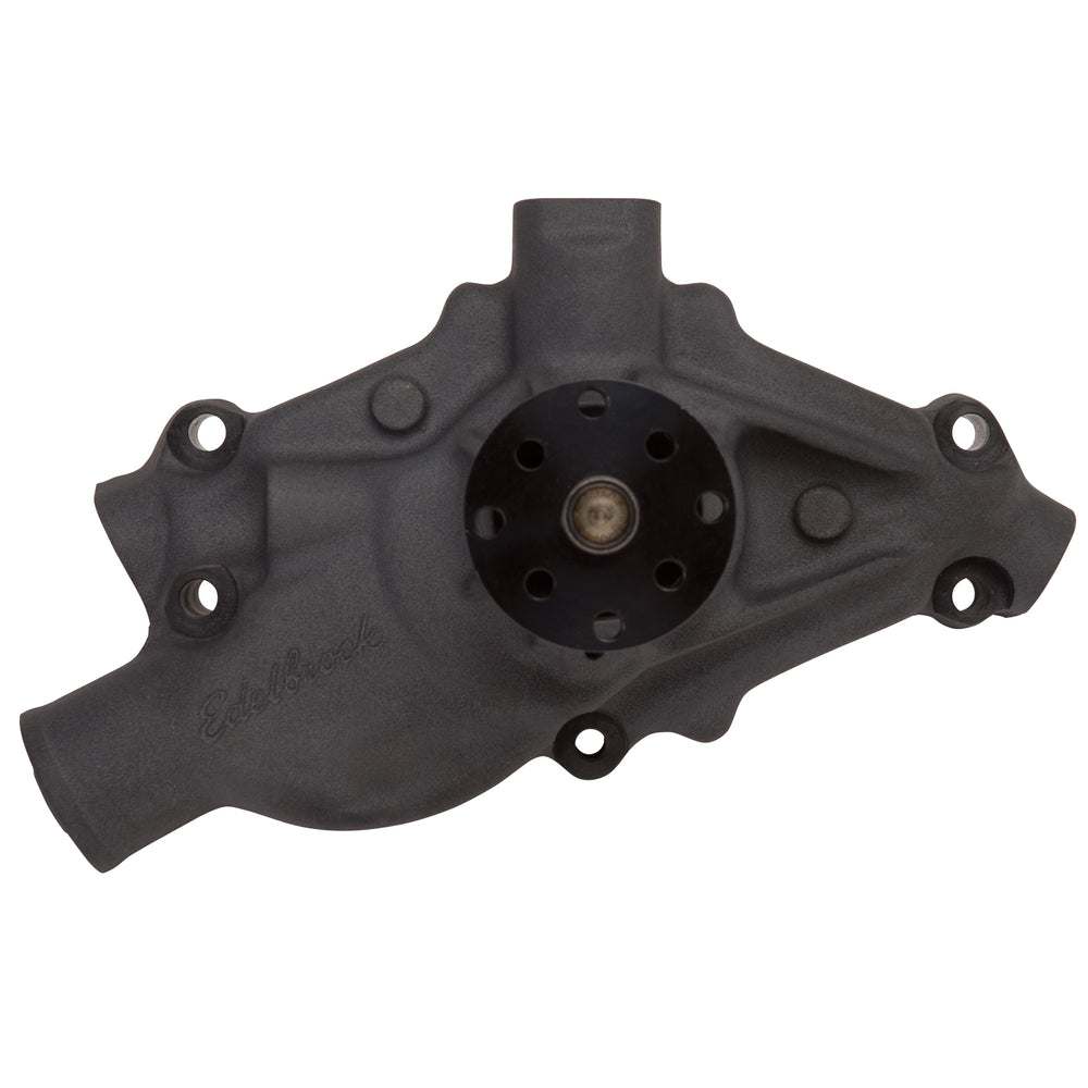 Edelbrock Competition Water Pump for Small-Block - 8 AN Pipe Aux Outlet