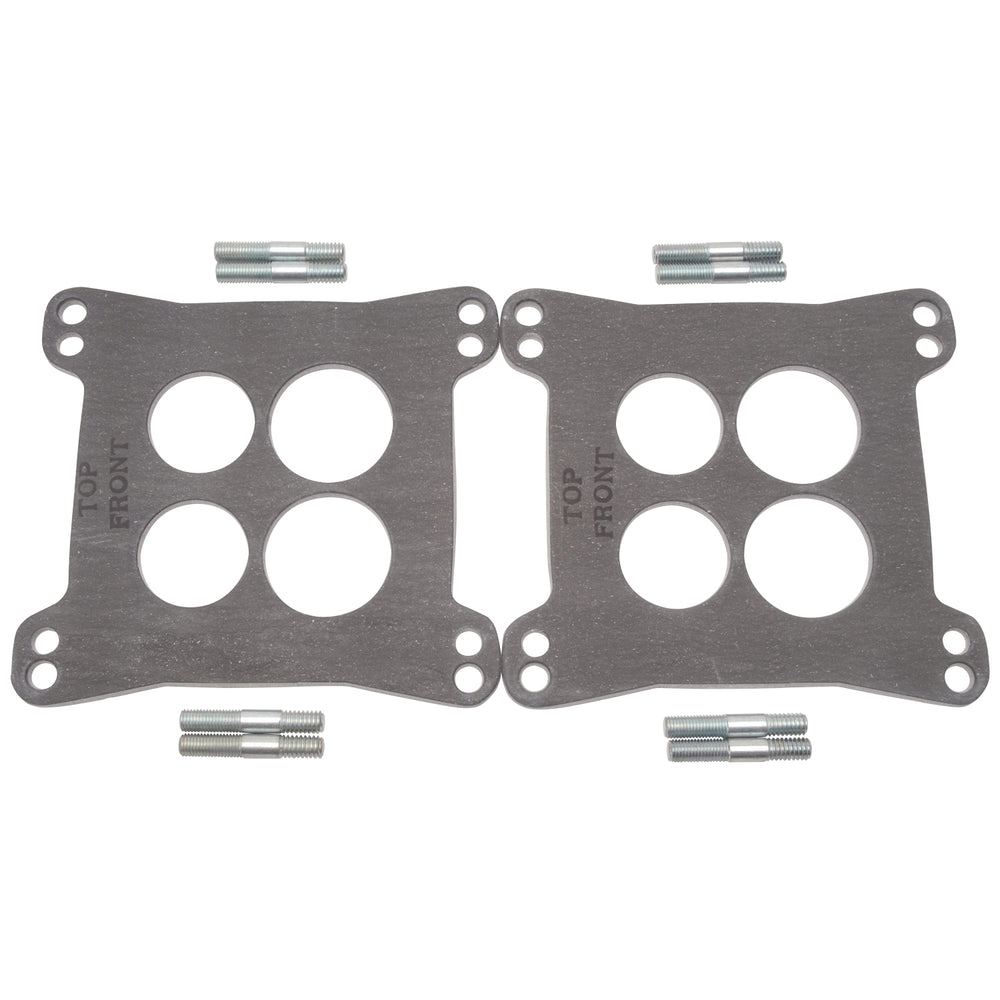 Heat Insulator Gaskets for Edelbrock Dual-Quad Manifolds - 0.125" Thick (Qty 2)