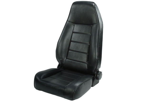 Rugged Ridge Siège avant de remplacement d'origine avec dossier inclinable 7603 JEEP CJ et Wrangler - noir