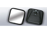 Rugged Ridge Square Mirror HEADBLACK5886 CJ WITH Convex Mirror Glass