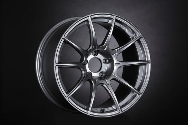SSR Roue GTX01 18x9 5x100 déport 52mm - argent foncé (commande spéciale, aucune annulation)
