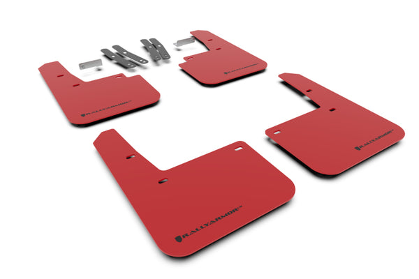 Rally Armor Garde-boue UR 18-23 Hyundai Kona - rouge avec logo noir