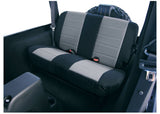 Rugged Ridge SEAT Cover REAR Neoprene GRAY; 0306 JEEP Wrangler TJ (OMI1326309)