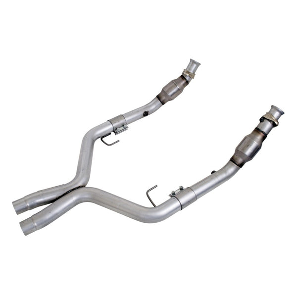 BBK Tuyau en X à haut débit avec convertisseurs catalytiques 05-10 Mustang 4.6 GT - 2-3/4