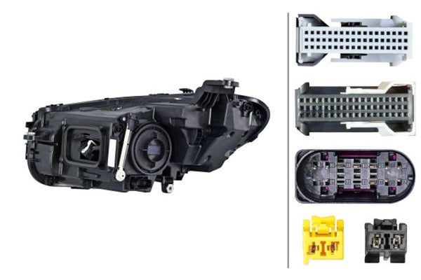 Hella Headlight Assembly — 2019-2020 Mercedes-Benz CLS450