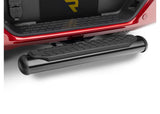 Go Rhino 4In Rhino! Oval Hitchstep 2In Receivers Side & Hitch Steps Black