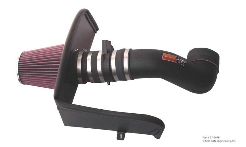 K&N Ensemble d'admission d'air performance 03-04 Chevrolet Trailblazer V8-5.3L / 03-04 GMC Envoy V8-5.3L
