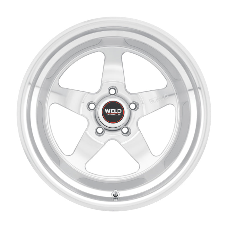 Weld S105 Wheel 20x8 Ventura 5x127 ET00 BS4.50 Gloss Silver MACH DIA 78.1