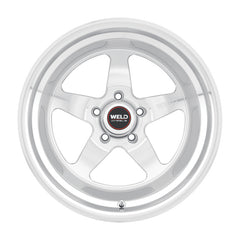 Weld S105 Wheel 20x8 Ventura 5x127 ET00 BS4.50 Gloss Silver MACH DIA 78.1