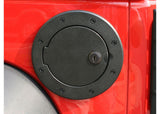 Rugged Ridge Nonlocking GAS CAP DOOR Textured BLACK - 0717 JK - image 2