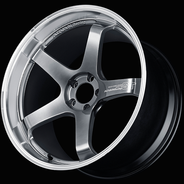 Advan Roue GT version Premium 20x10.0 / +35 ET / 5x114.3 / 73mm alésage / noir Hyper Platinum usiné
