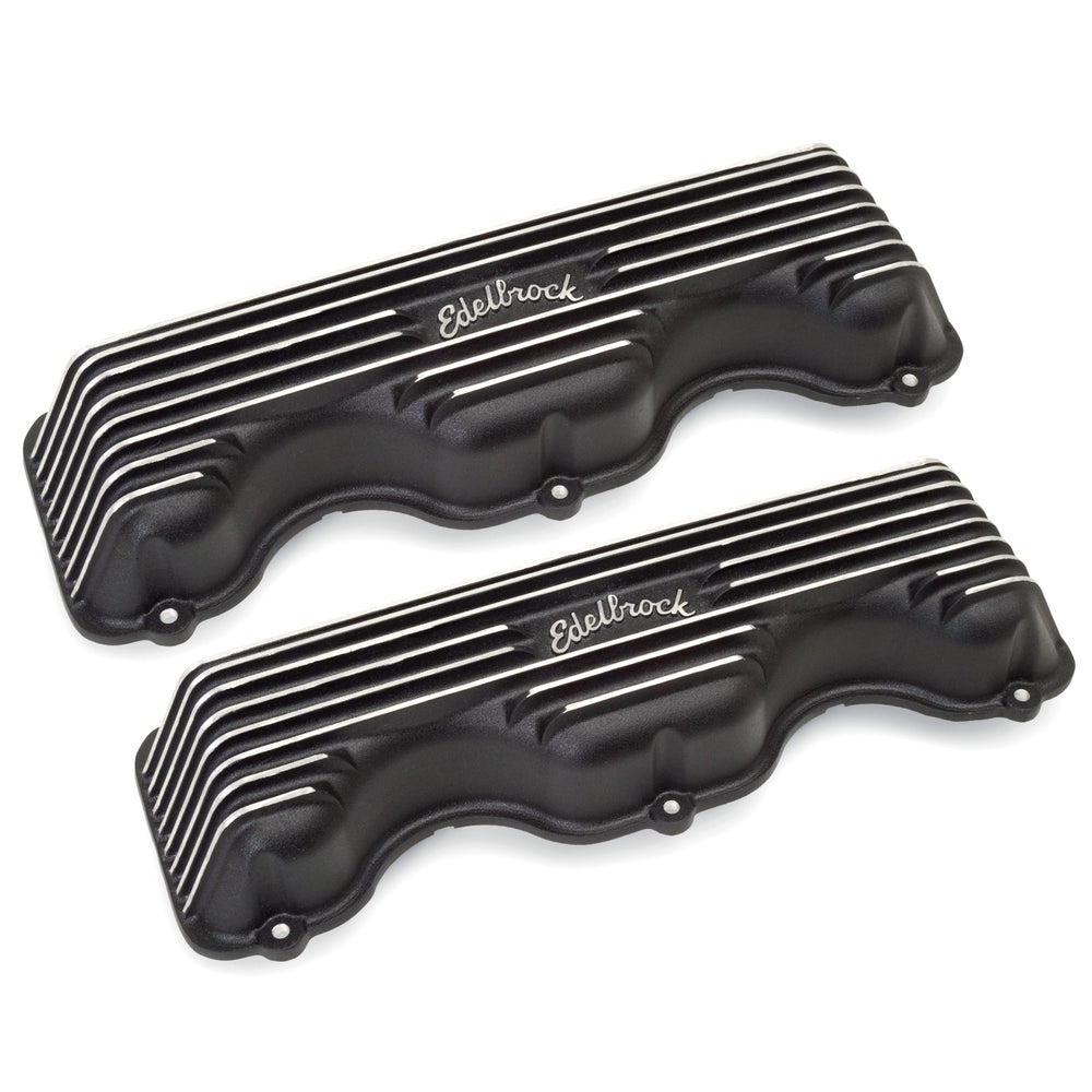 Edelbrock Classic Series Valve Cover for 348/409 W-Series Chevy — Black