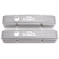 Edelbrock Classic Series Valve Cover for Chevy 262-400 V8 1959-86 — Satin (41439)