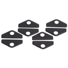 Edelbrock Ensembles de pattes de fixation (universels, 1.5 po de long, noir) (qté 8)