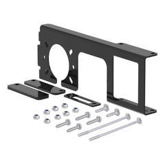 CURT Support combiné Easy Mount 4 voies ou 5 voies et 6 voies ou 7 voies pour attelage à récepteur de 2 po