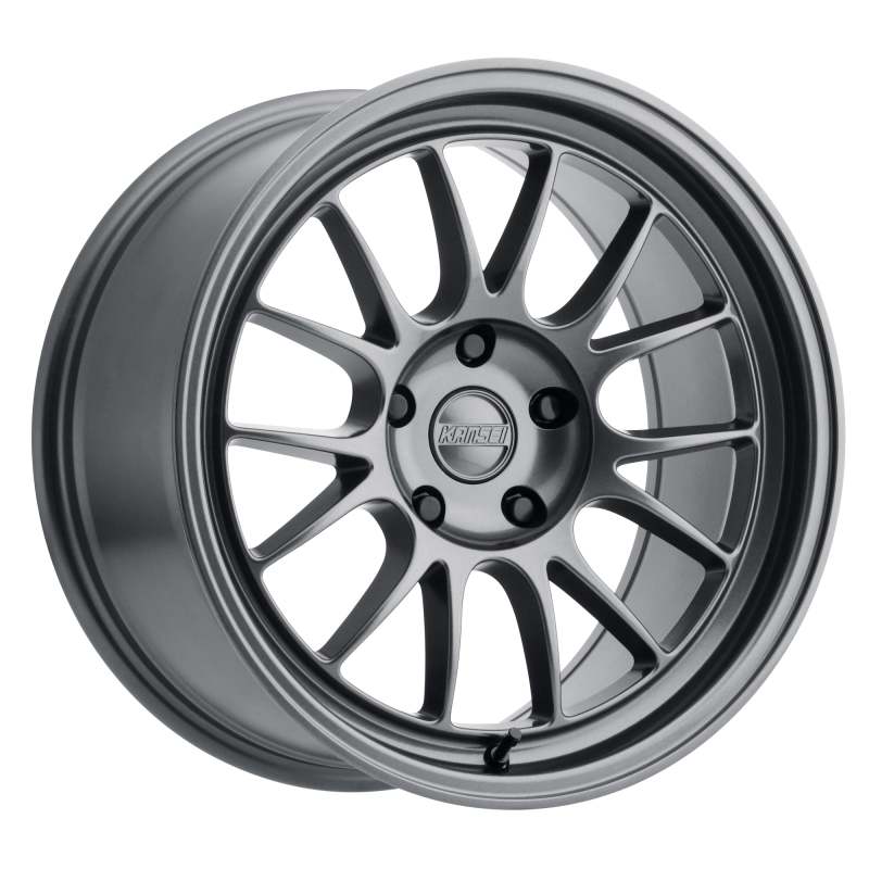Kansei Roue K13G Corsa 18x9 po / 5x114.3 / déport 12mm / alésage 73.1mm - gris métal
