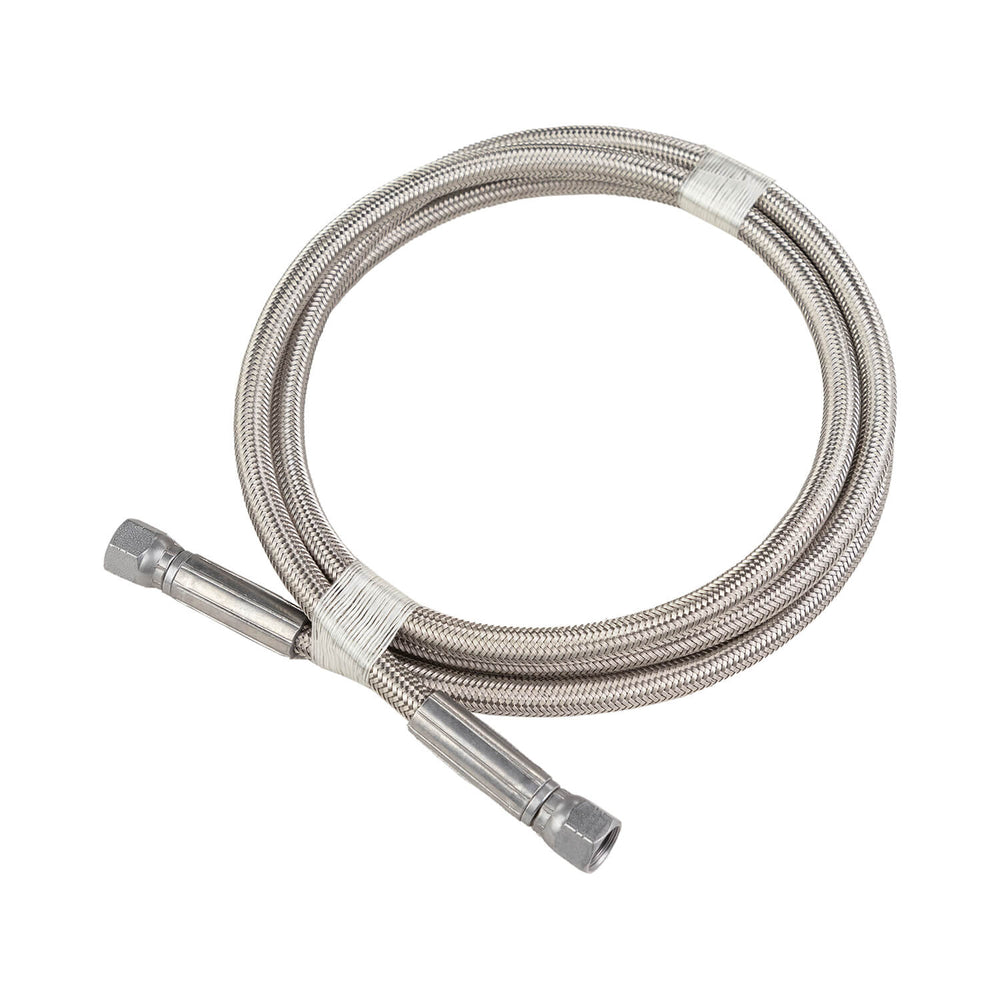 ARB Reinforced Stainless Steel Braided PTFE Hose — 4" (0740204)