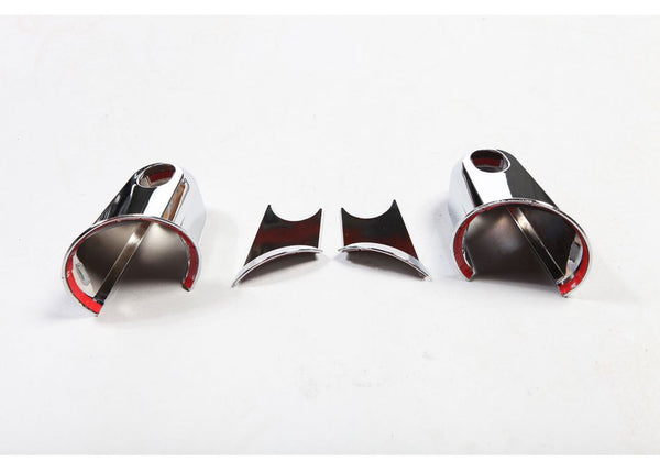 Rugged Ridge 0716 Wrangler Mirror ARM Coverschrome PAIR
