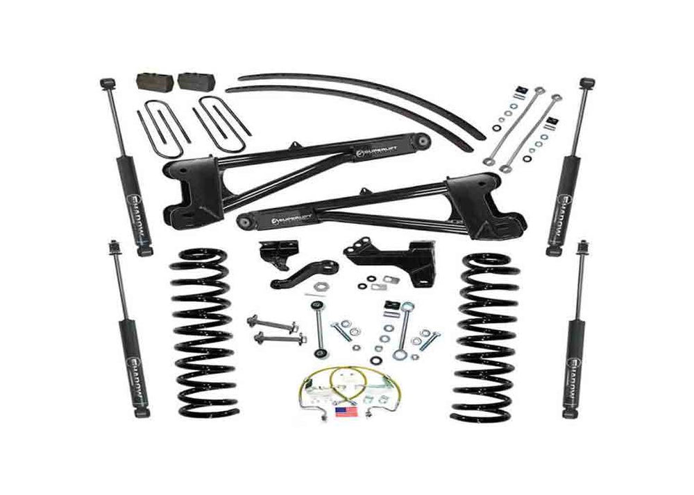 Superlift 6" Lift Kit — Radius Arms, Diesel — 2008-2010 Ford F-250/F-350 Super Duty 4WD (K983)