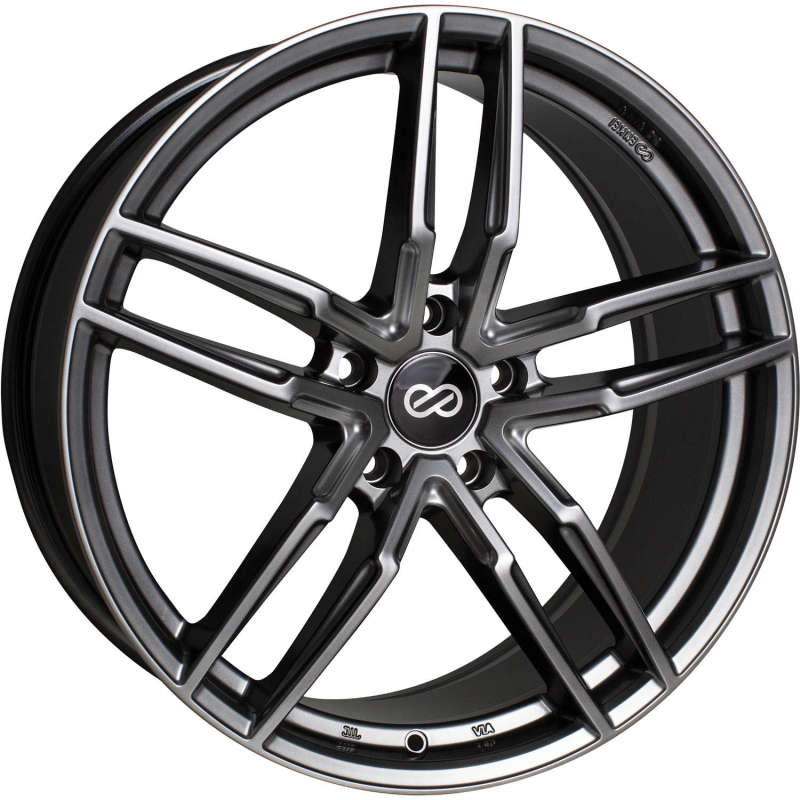 Enkei Roue SS05 20x8.5 5x120 déport 40mm alésage 72.6mm - gris Hyper