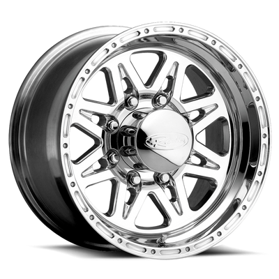 Raceline Roue 888 Renegade 16x10 po / 8x165.1 / déport -25mm / alésage 130.81mm - poli