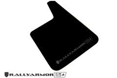 Rally Armor Garde-boue UR Plus UR à ajustement universel (sans quincaillerie) - noir avec logo gris