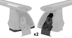 Rhino-Rack Ensemble de fixation 2500 - moitié - 2 patins/2 brides