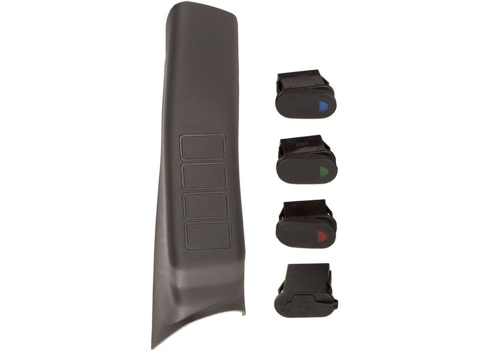Rugged Ridge 0718 Wrangler Apillar POD KIT 3 Switch USB Right (17235.94)
