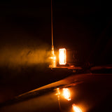 KC HiLiTES Écran de phare simple FLEX ERA 1 SEULEMENT (ambre)