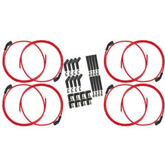 Moroso Jeu de fils d'allumage Ultra universel GM LS/LT 8mm - rouge