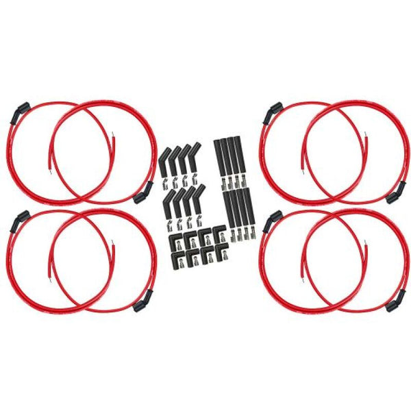 Moroso Jeu de fils d'allumage Ultra universel GM LS/LT 8mm - rouge