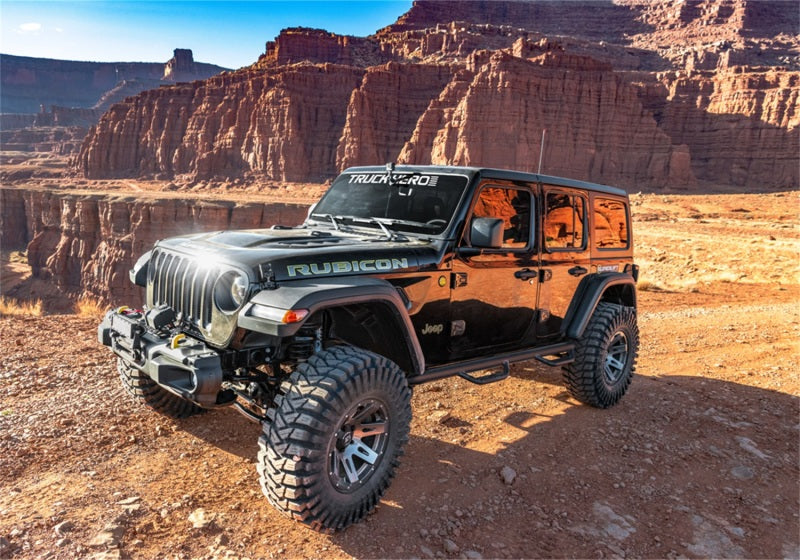Superlift Ensemble de rehaussement à ressorts à double taux 4 po avec amortisseurs à réservoir Fox 2.0 18-22 Jeep Wrangler JLU (sauf Mojave) 4WD