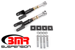 BMR Tiges de pincement arrière à rotules réglables sur le véhicule 15-17 S550 Mustang - noir martelé