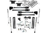 Superlift 08-10 Ford F-250 SuperDuty 4WD Diesel 4in Lift Kit w/ A 4 Link Conversion/Fox 2.0 Shocks