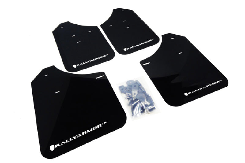 Rally Armor Garde-boue UR 02-07 Subaru WRX/STI/RS/2.5i (modification requise pour familiales) - noir avec logo blanc