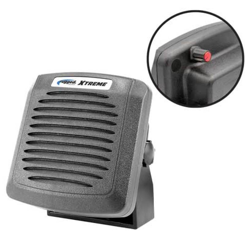 Rugged Radios Haut-parleur étanche XTREME avec amplificateur 15 watts, commande de volume et d'alimentation