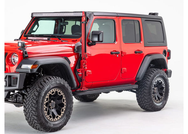 Go Rhino Running Boards — 2018+ Jeep Wrangler (63450673T)