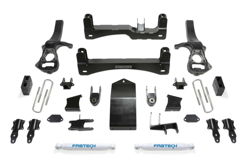 Fabtech 2025 GM 1500 4WD 4 po Trail Boss/AT4 - boîte de composants 2