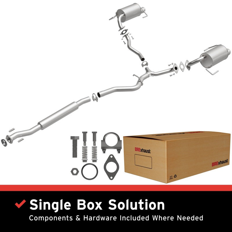 BRExhaust 06-09 Subaru Legacy 2.5L Direct-Fit Replacement Exhaust Kit