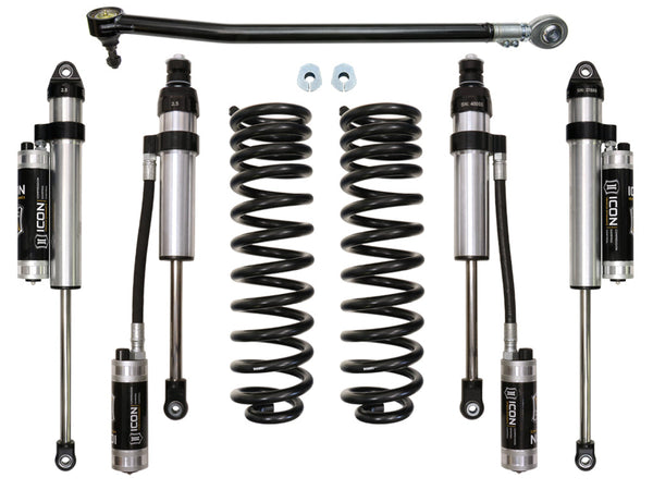 ICON Vehicle Dynamics Ensemble de rehaussement 2,5 po — 4RM — 2017-2019 Ford F-250 Super Duty / Ford F-350 Super Duty (K62514)